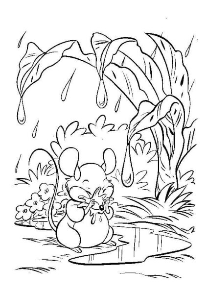 Детские раскраски природа