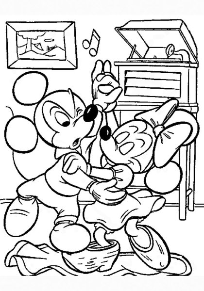 Чебурашка и крокодил Гена раскраски для детей