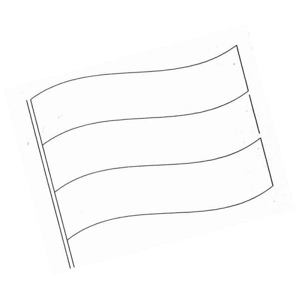 Флаг России раскраска