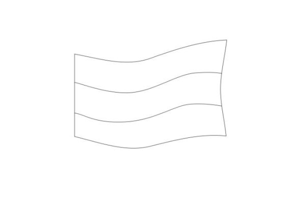 Флаг России раскраска