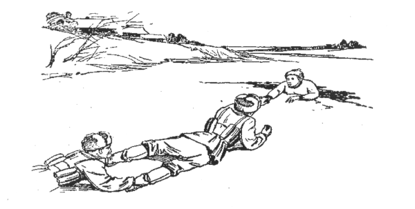 Раскраска безопасность на льду