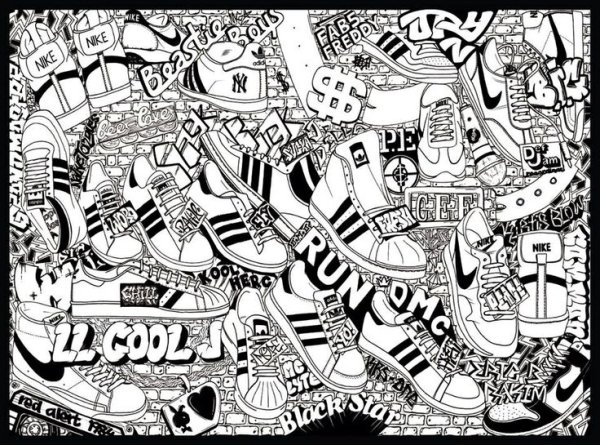 Раскраски в стиле indie Kid