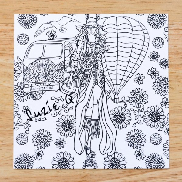 Раскраски в стиле indie Kid