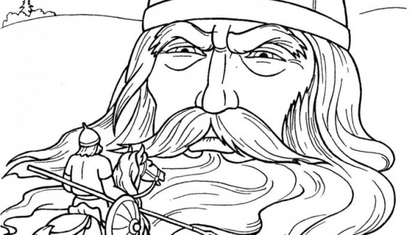 Принцессы и Рыцари. Раскраска