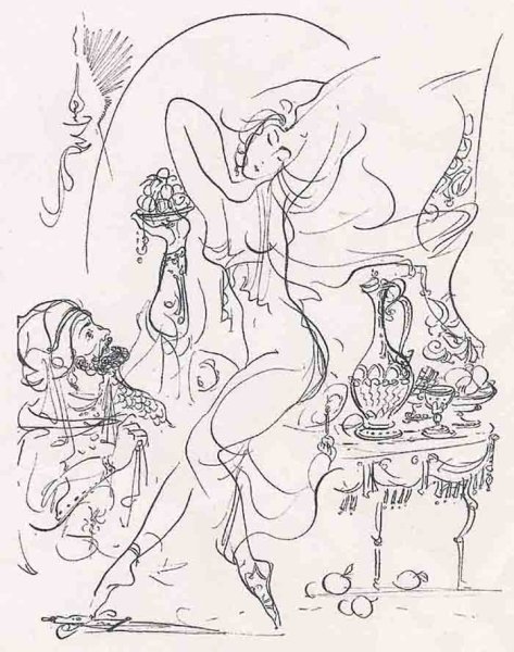 Раскраска Руслана и Людмилы