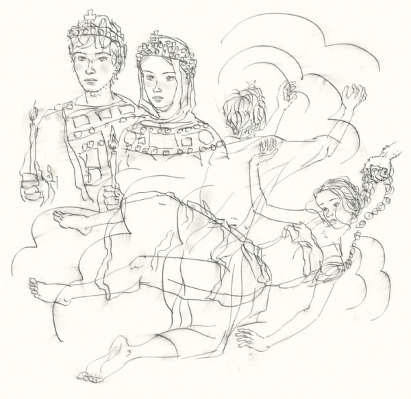 Рисунок Руслана и Людмилы