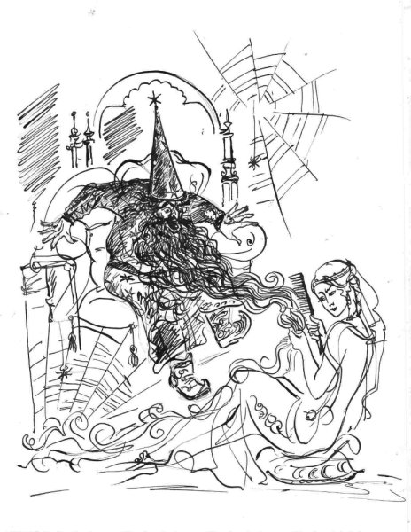 Раскраска Людмила