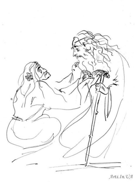 Рисунок по опере Руслан и Людмила