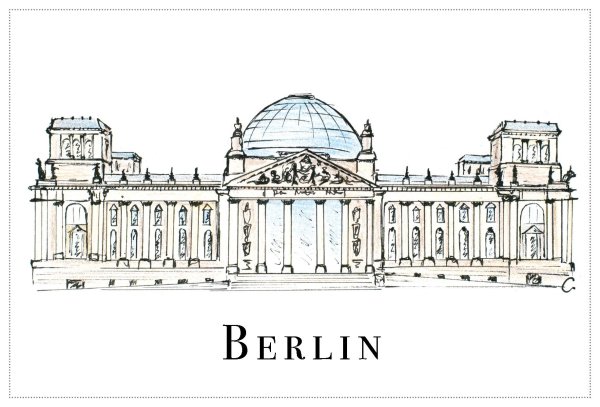 Рейхстаг 1945 рисунок