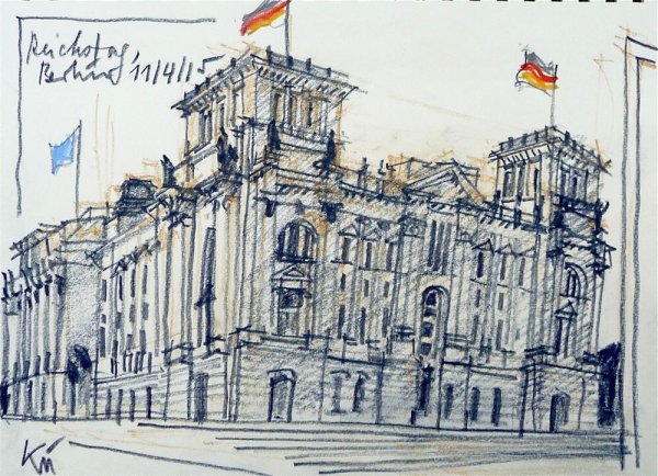 Рейхстаг мультяшный