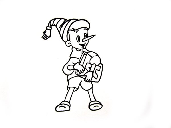 Раскраски из сказки золотой ключик или приключения Буратино