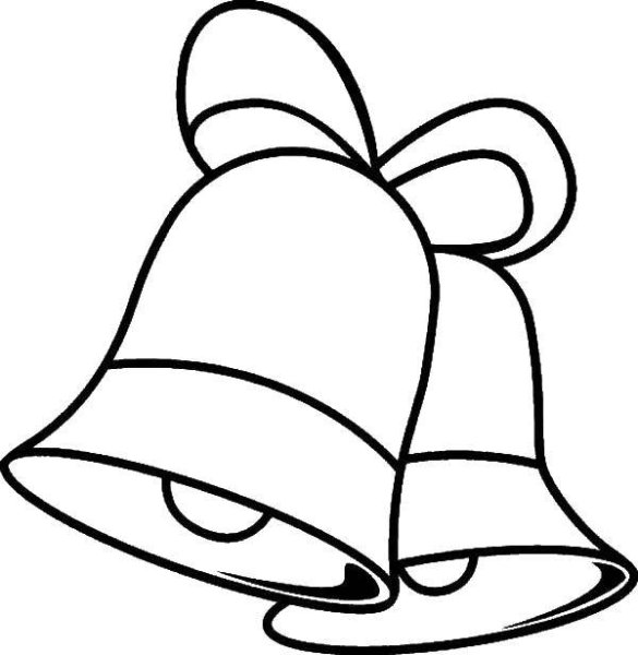 Трафарет "колокольчики"