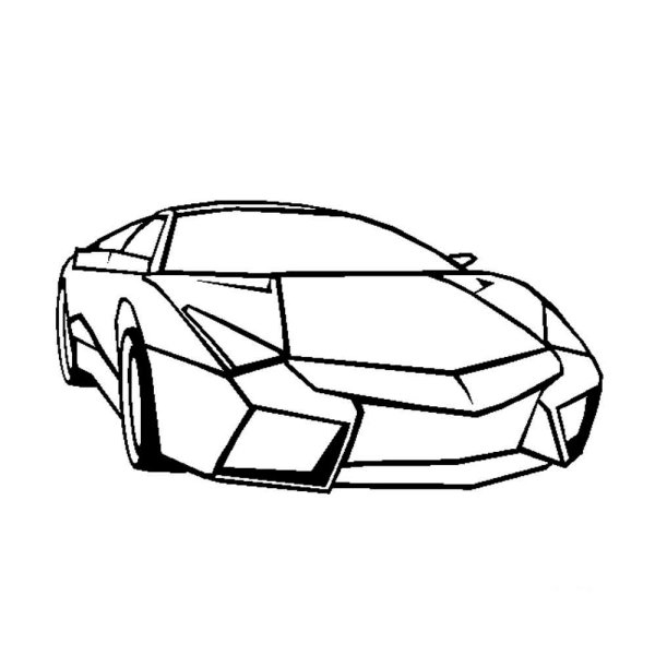Lamborghini Reventon раскраска