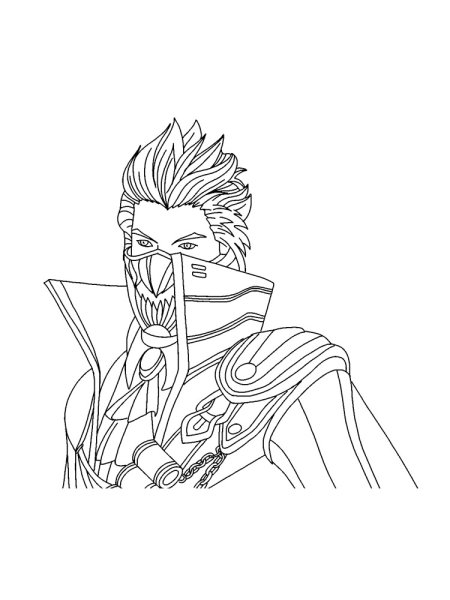 Раскраска фри фаер