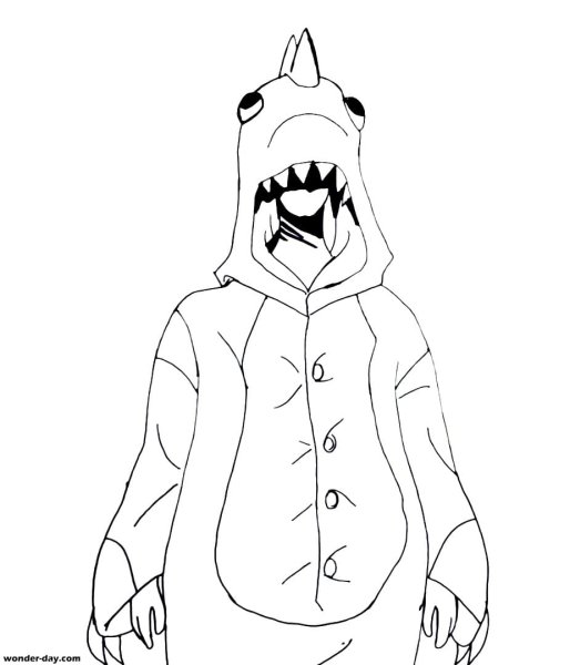 Раскраска фри фаер