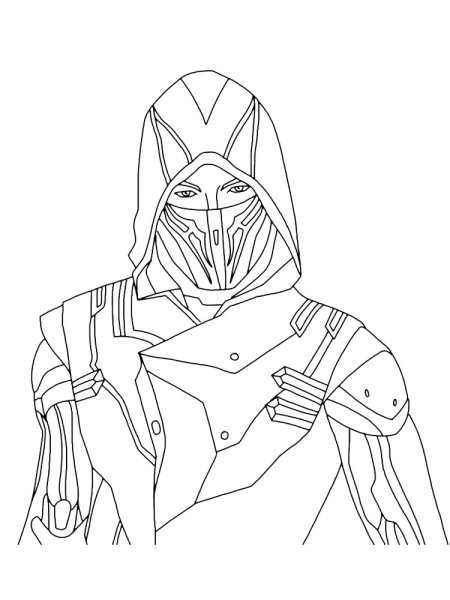 Раскраска фри фаер