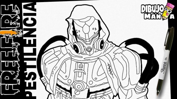 Раскраска фри фаер