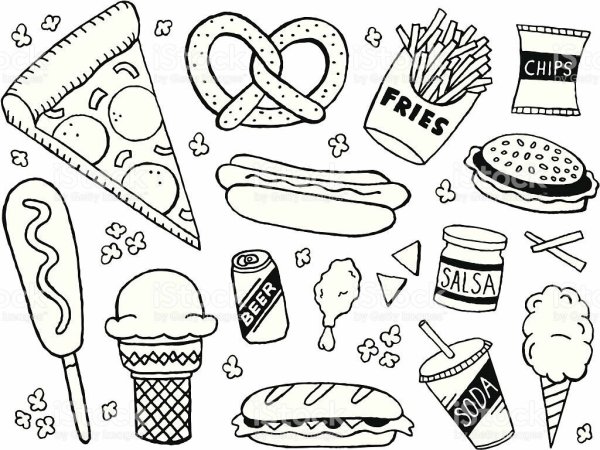 Раскраски для девочек маленькие кексики