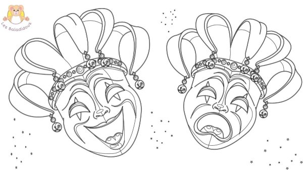 Рисунки для срисовки Валя карнавал