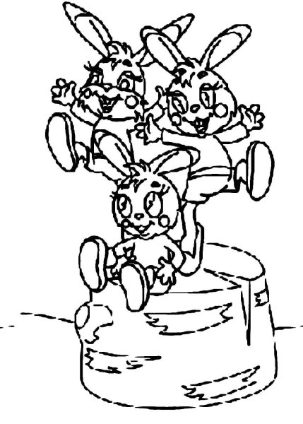 Раскраски по сказкам Сутеева мешок яблок