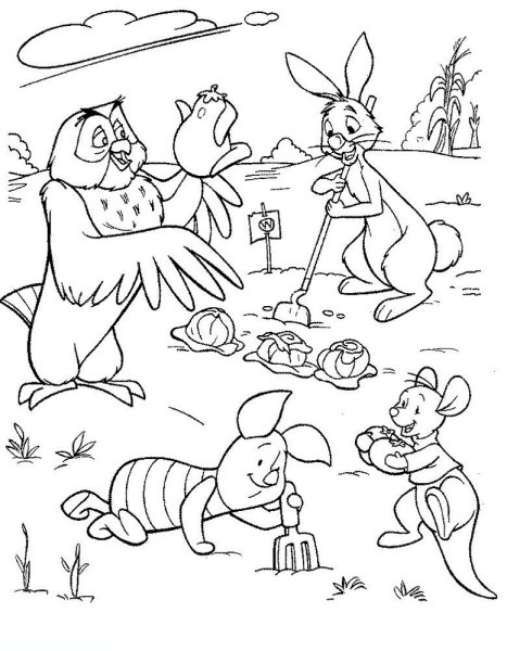 Корзина с яблоками раскраска