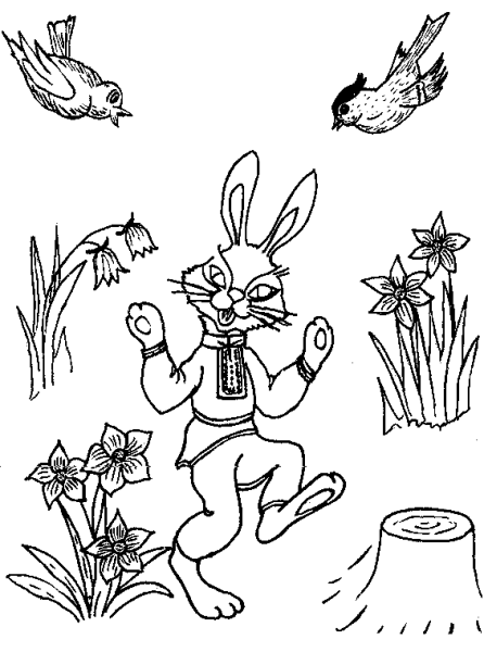 Раскраска Беатрис Поттер