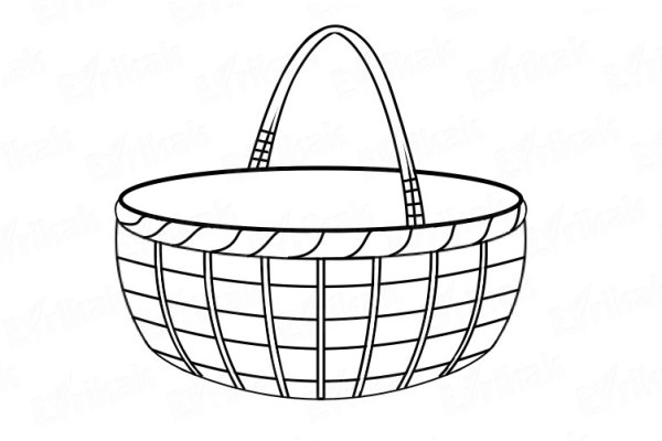 Корзина раскраска