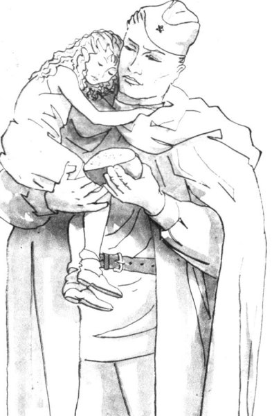 Солдат карандашом