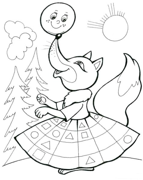 Раскраска кот в сапогах Шарль Перро