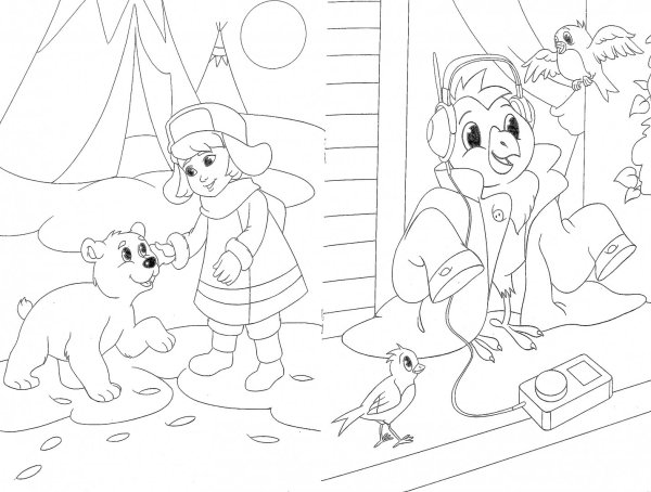 Раскраска. Любимые сказки