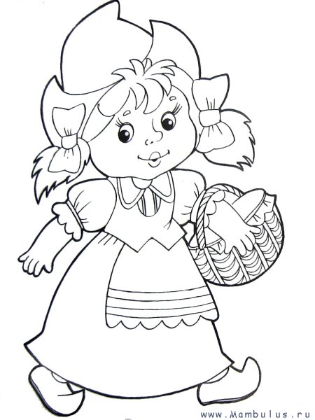 Мои любимые сказки. Раскраска