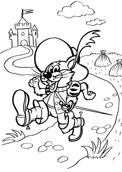 Раскраска. Сказочные герои