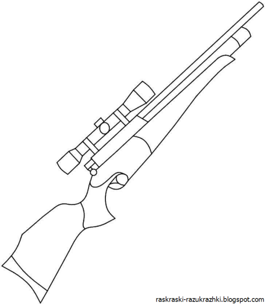 Раскраски оружие