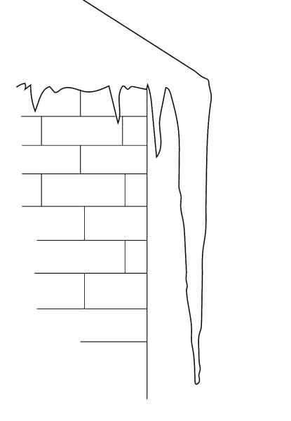 Сосульки картинки раскраски