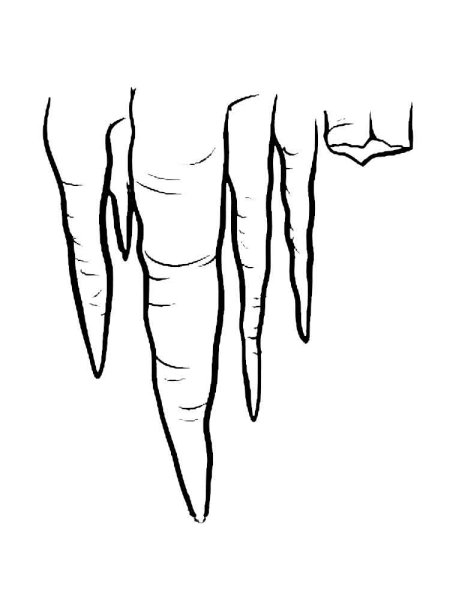 Трафарет капли