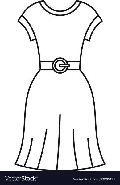 Платье трафареты для детей