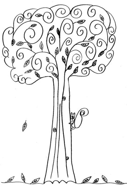 Мандалы для раскрашивания родовое дерево