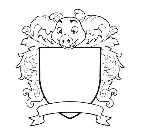 Эскиз фамильного герба