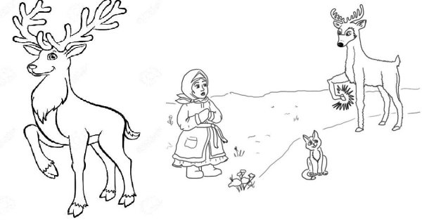 Серебряное копытце Павел Бажов срисовки