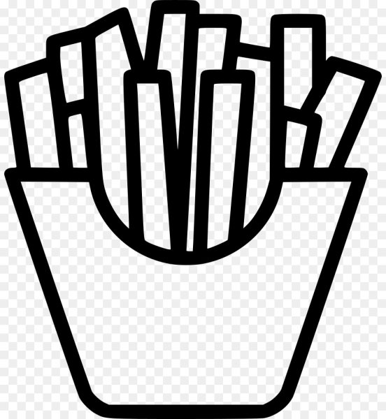 Картошка фри для рисования