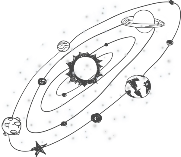 Солнечная система рисунок