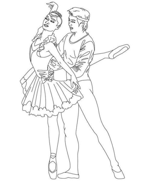 Рисунок к балету спящая красавица