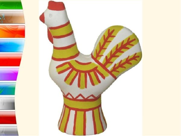 Филимоновские игрушки свистульки петушок раскраски