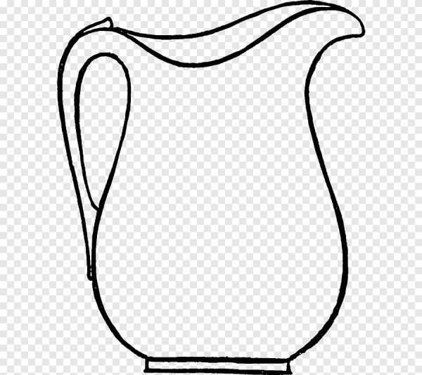 Кувшин раскраска для детей