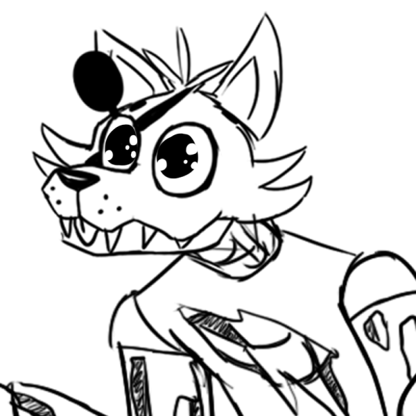 Раскраска Фредди Фокси