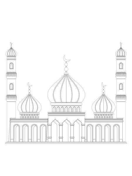 Мечеть для рисования