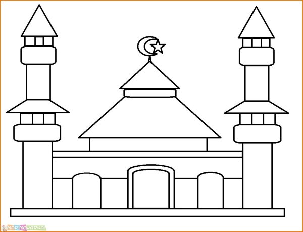 Детский рисунок мечети