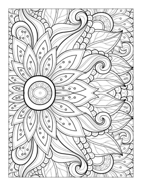 Индийский слон узор Мандала