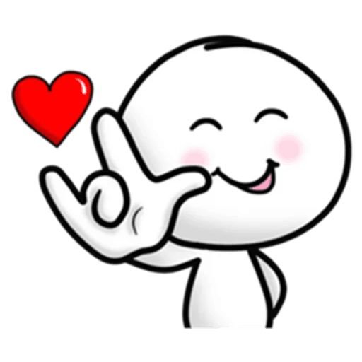 Стикеры любовь