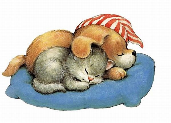 Спокойной ночи на прозрачном фоне